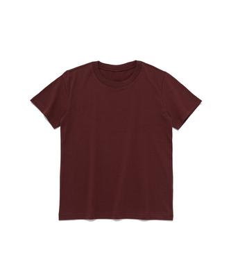 Beullaengkiteu Women'S Essential Soft Crew Neck T-Shirt (Wine)