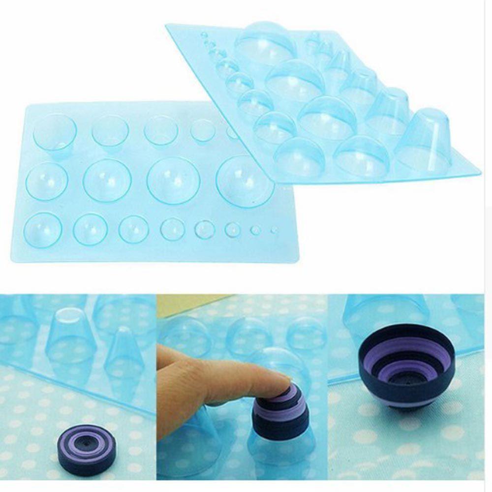 

Бумажное ремесло, пластиковые художественные поделки, полушаровые купола, бумажная форма для квиллинга, 3D-доска, изготовление цветочных горшков