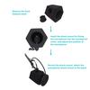 Microphone Isolation Shield, Acoustic Microphone Windshield Sponge Cover, 5-Sided Sealing and Detachable Design, Reduces Noise and Reflection