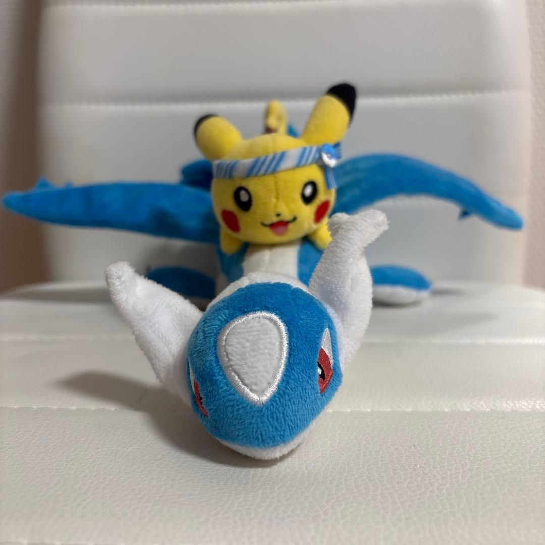 Pokemon Center Fukuoka Plush Toy Latias Latios Pikachu