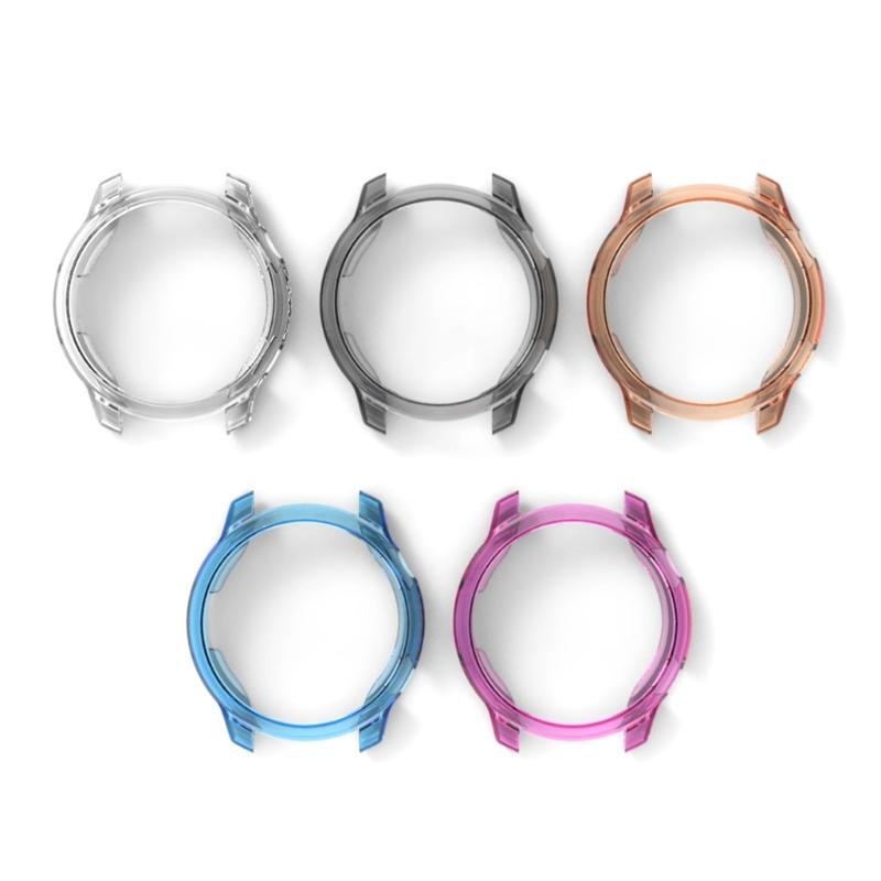 Shockproof Screen Protector Sleeve Soft Case TPU-Housing Protective Cover Bumper-Shell Compatible for Coros Pace 2 Watch