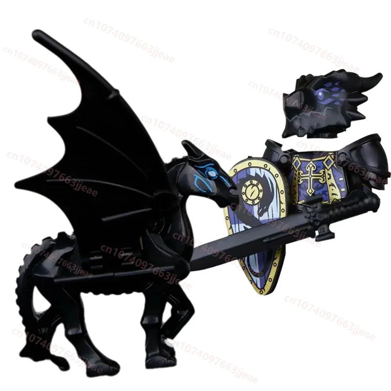 048 047 Undead Dragon Knight Bricks Anime Dragon Knights Building Blocks DIY Action Figure Collection Model Decor Doll Toy Gift