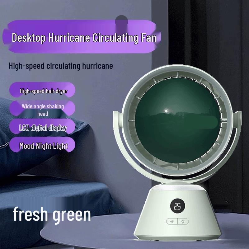 ZISIZ High-Speed Turbine Desktop Air Circulation Fan