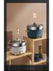 Multifunctional Non-Stick Electric Cooking Pot and Stir-Fry Wok for Dorms and Students