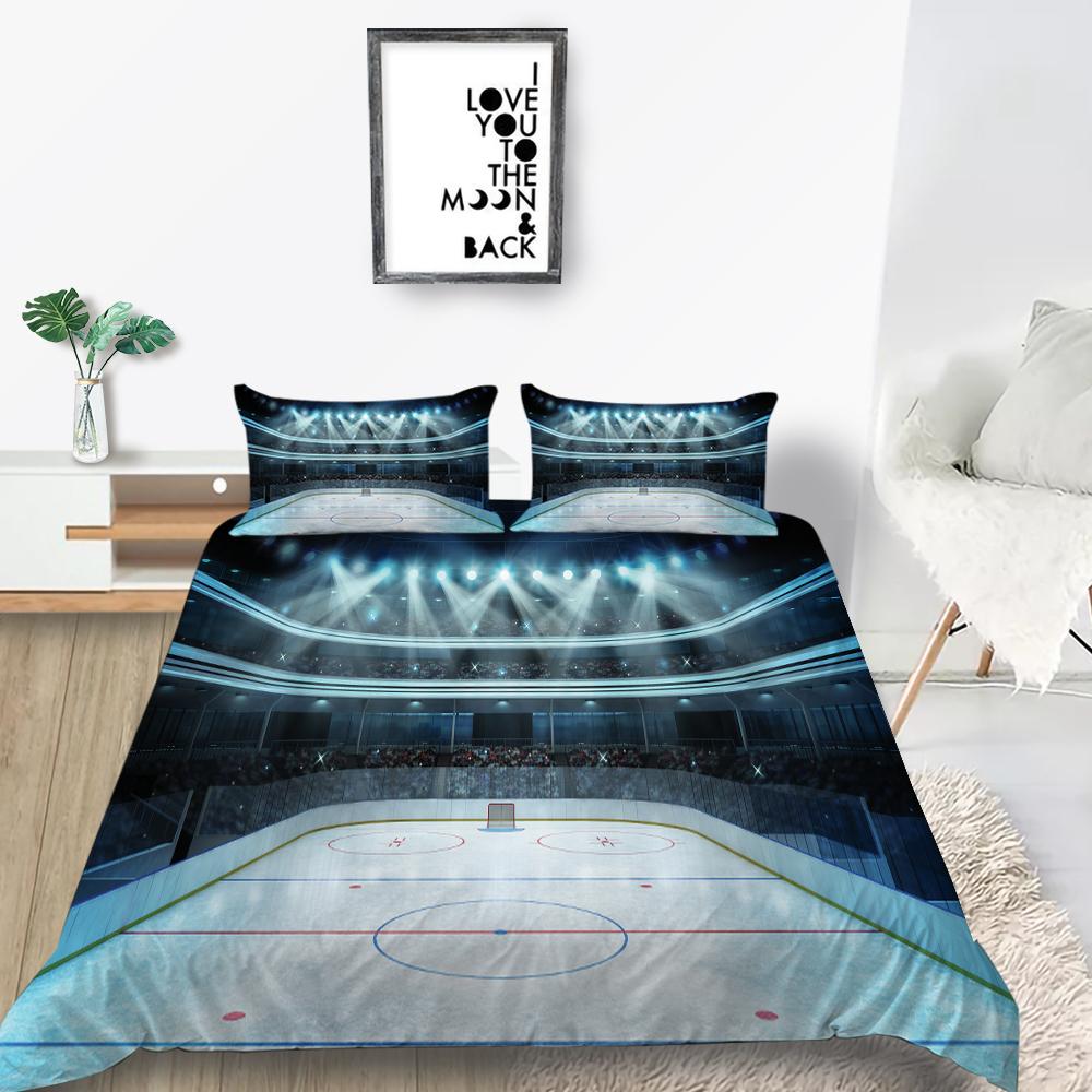 3D Football Bedding Set, Sports Down Duvet Cover, Pillowcase 2/3 Pieces, Boys and Teens, Athlete Room,soft Home Textile, World Cup Quilt Cover