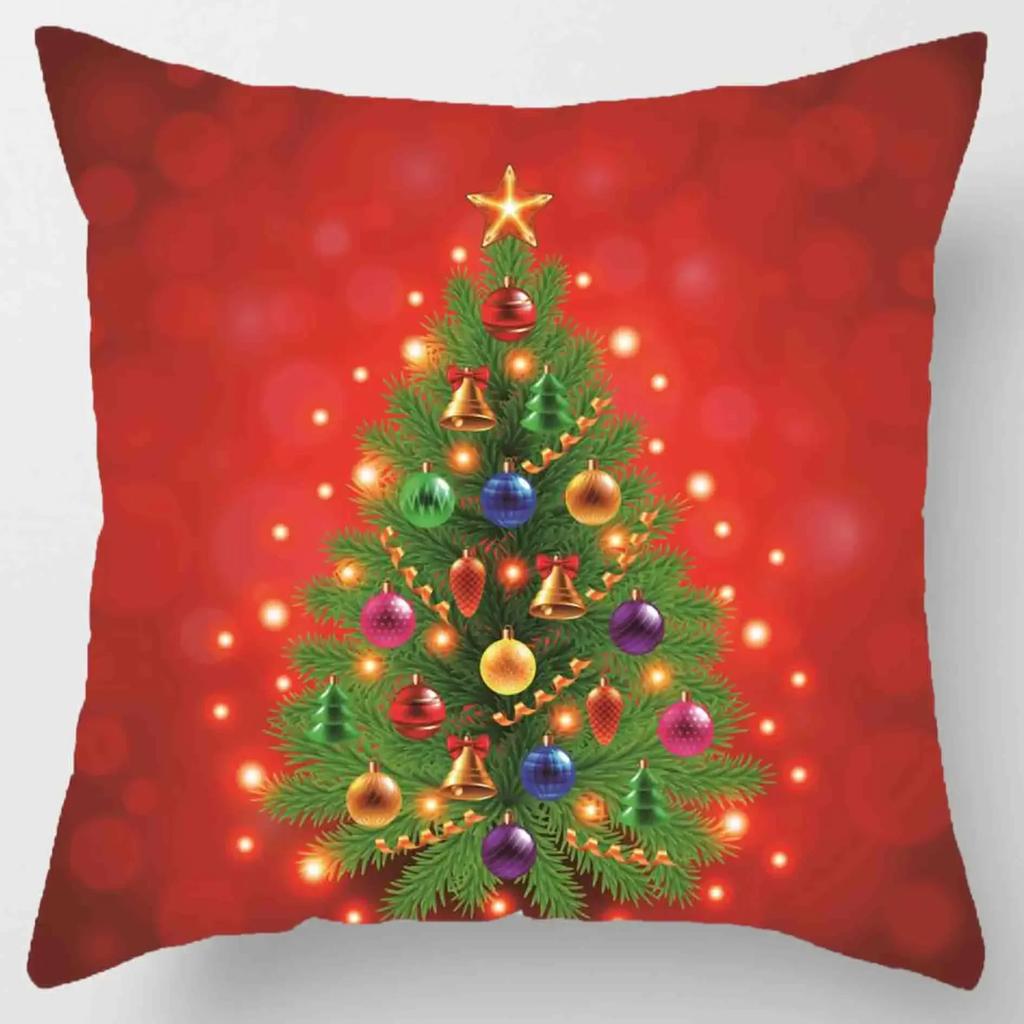 Christmas Cushion Pillowcase Ornaments Suitable For Home Navidad Noel Christmass Gifts Ornaments