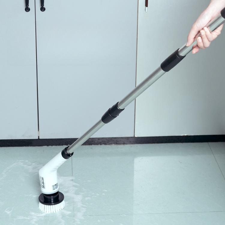 Electric Nine-in-one Cleaning Brush Car Kitchen Bathroom Cleaning Wireless Charging Dual-purpose Handheld Cleaning Brush