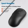 AI Voice-Controlled V18 Mouse: Three Modes for Translation, Speech-to-Text, and Wireless Control