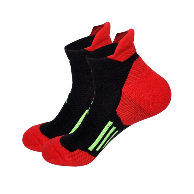 Men Sport Socks Breathable Running Fitness Basketball Cycling Compression Outdoor Ankle Socks