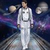 Jumpsuit Astronauten Kostuum Verkleed Ruimtevaarder Jumpsuit Creatieve Cosplay Outfit Cosplay Evenement