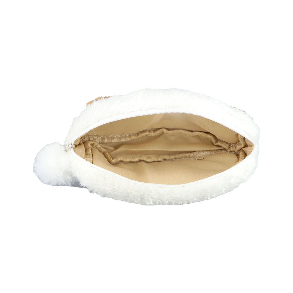 Korean Style Children Puppy Pencil Pouch Desktop Storage Bags Plush Stationery Bag Puppy Pencil Bag