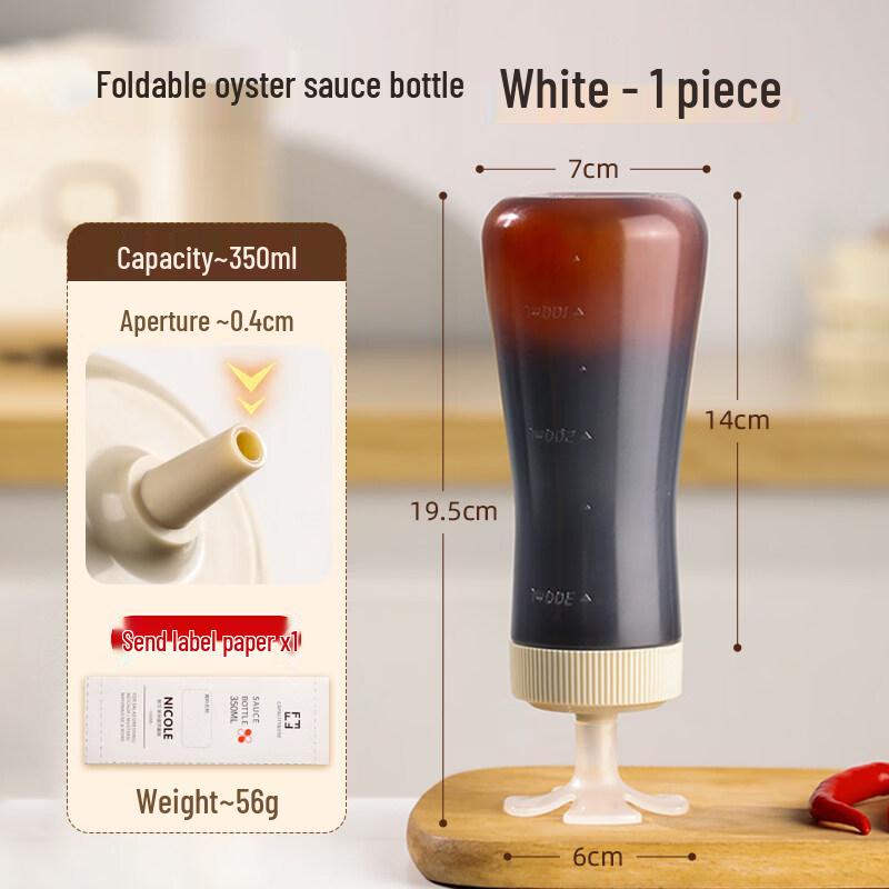 ZISIZ Invertible Silicone Squeeze Dispenser Bottle