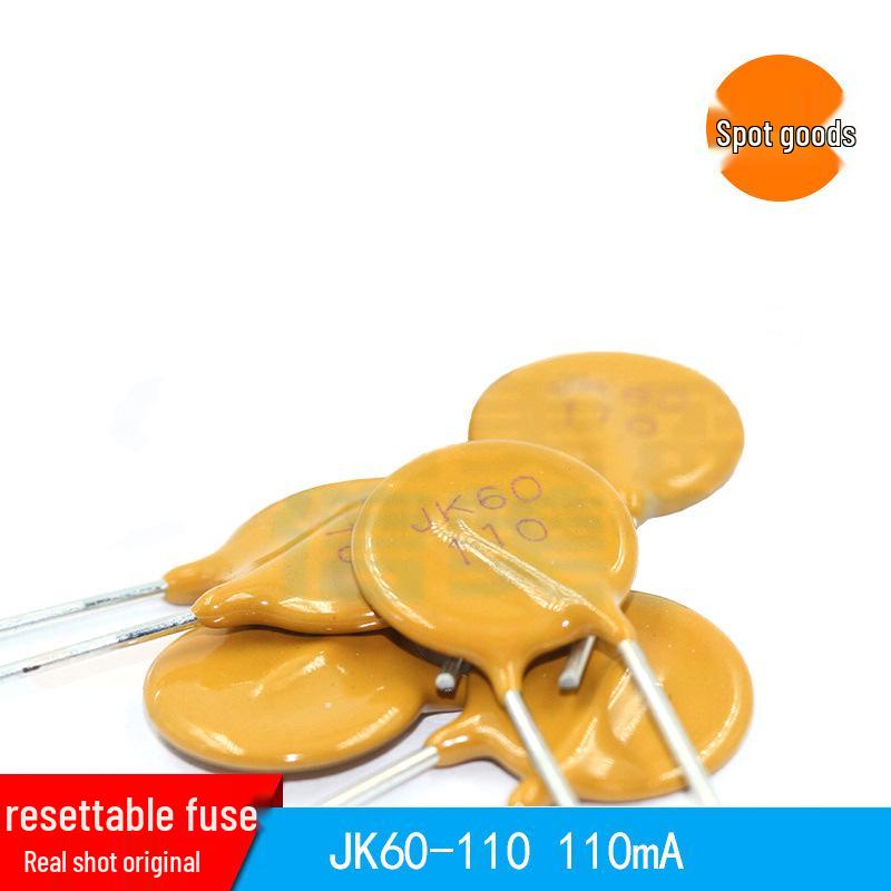 JK60-110 110mA PTC Self-Healing Plug-in Fuse In Stock