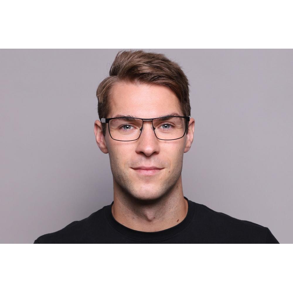 Full Rim Pilot Matte Black Smartbuy Collection Macker 880 Fashion Men Eyeglasses