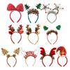 Adjustable Christmas Snowflake Hairband Holiday Party Gatherings Headgear for Women and Girls