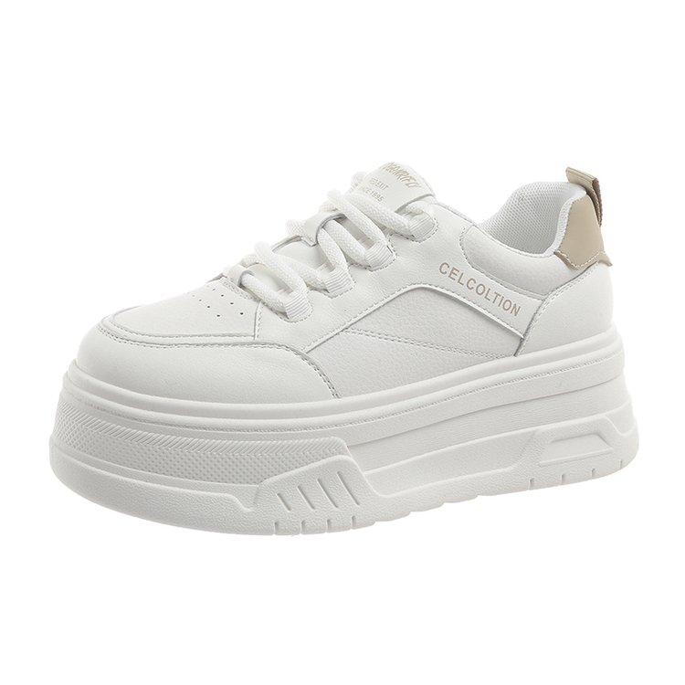 

Женская обувь осень мода взрывная платформа универсальные студенты ультралегкие спортивные маленькие белые туфли увеличились 35