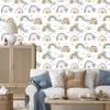 Hearts and Rainbows Wallpaper for Living Room and Bedroom 50x1000