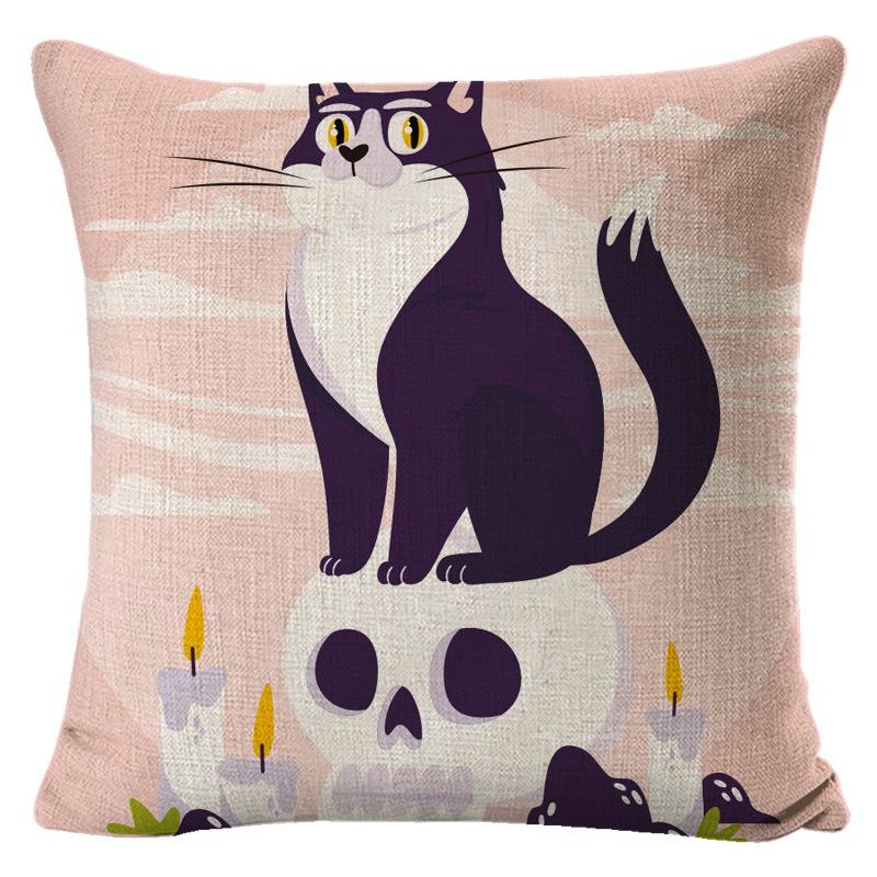 Pillow Christmas Pillowcase Set Home Bed Cushion Cover Office Sofa Waist Cushion