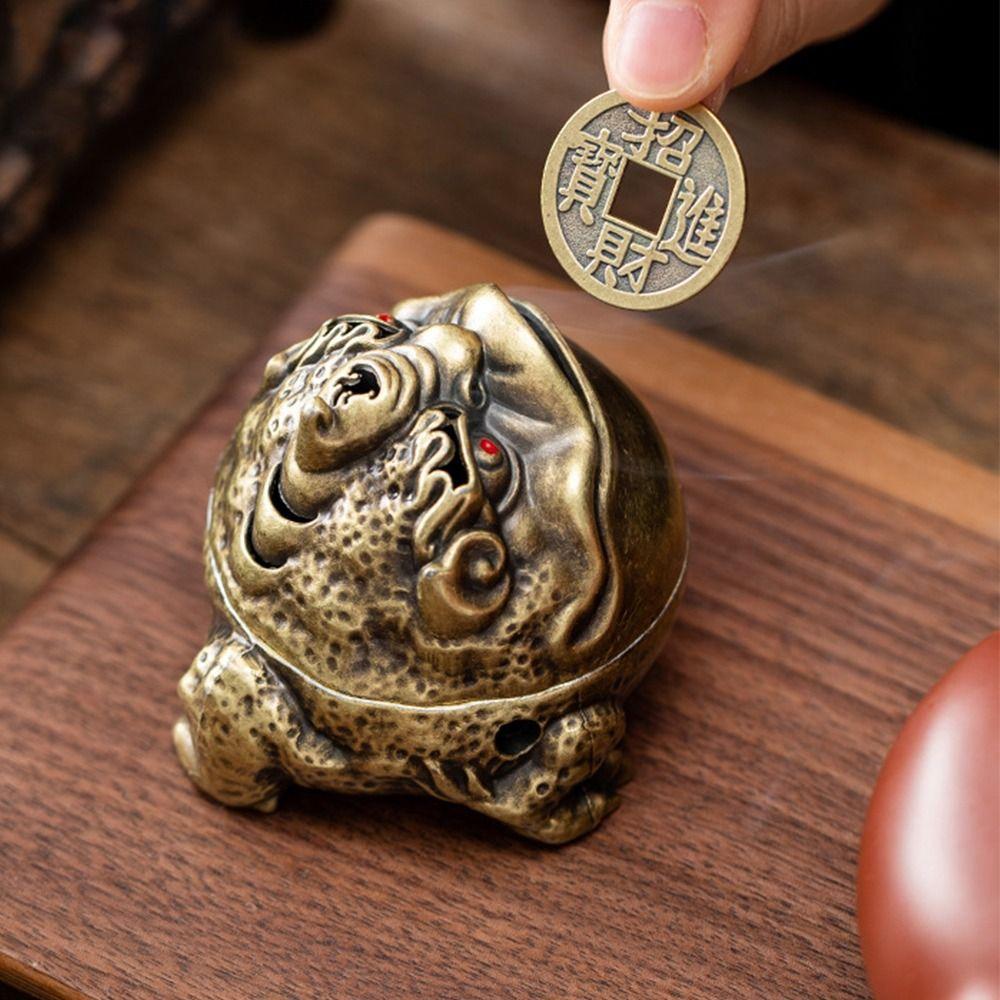 New Chinese Style Incense Copper Alloy Good Symbolism Incense Holder Accessories Lucky Charm Carp Incense Burning