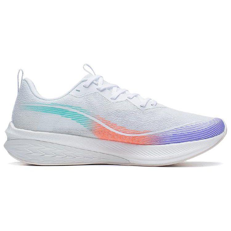 Li Ning Red Rabbit 6 Pro Stable Support Soft Upper Energy Return Midsole Durable Breathable Low Top Running Shoes Men Running Shoes White ARMT013-4