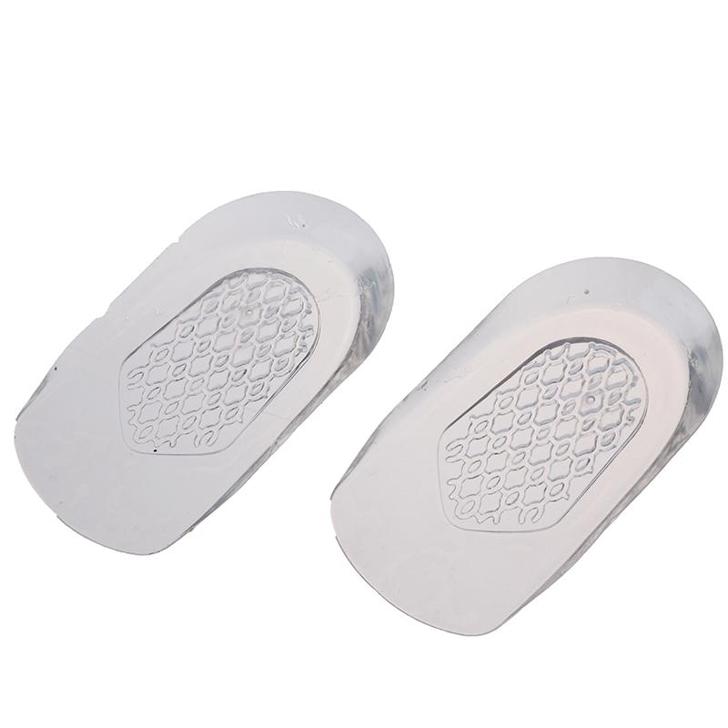 Buy 1 Pair Clear Heel Insoles Shoes Massage Cushion Silicone Gel Inserts Pads at affordable