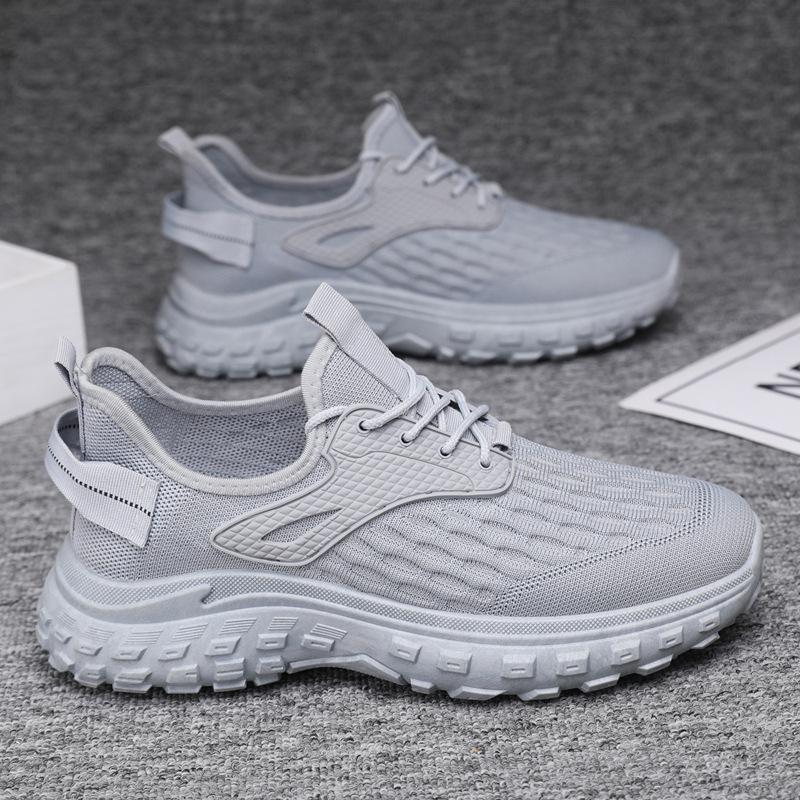 Shoes autumn new fly-woven breathable coconut shoes casual running sneakers dad shoes 39