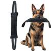 Hundetraining Beißstange reißfestes Tuch aufgenähtes Leder interaktives Tauziehen Haustierspielzeug Hundetraining Zubehör für draußen