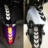 Colorful Motorcycle Arrow Stripe Stickers Reflective Waterproof Oilproof Motorcycle Paste Moto Decoration Accessories