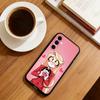 Hazbin Hotel Charlie Morningstar Phone Case For Samsung Galaxy A73,A72,A71,A70,A53,A52,A51,Soft Silicone Black Cover