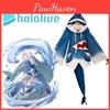 Get Hololive Gawr Gura Cosplay Costume Shark Jacket Outfit With Fish Tail Role Play
