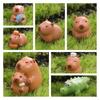 Animals Capibara Simulation Capibara Model Figure Capybara Animals Figures  Desk Decor