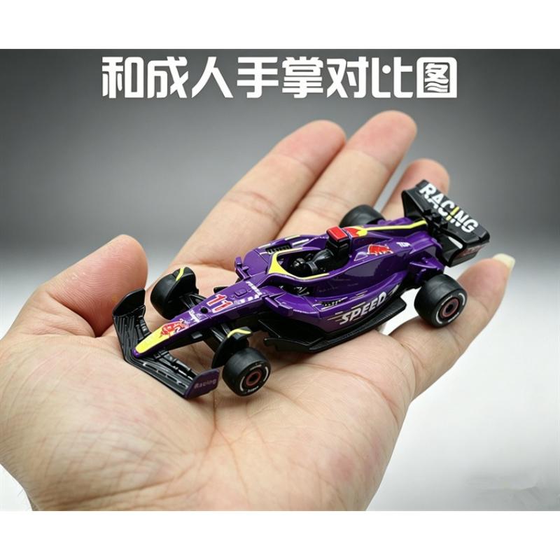 1:60 F1 Rennwagen Statische Simulation Pull-Back Modell Set von 6 Kinder Die-Cast Legierung Modellauto Spielzeug Geschenk