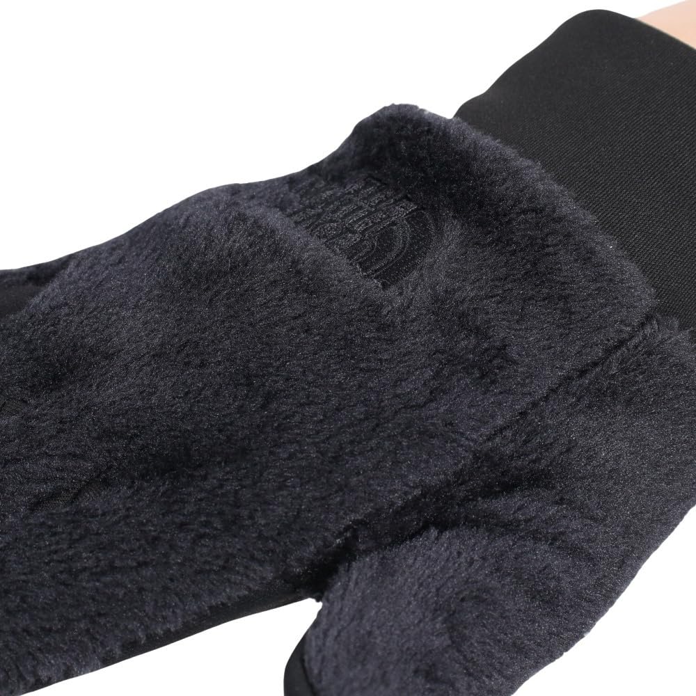 The North Face VersaLoft Cold Smartphone Touchscreen Size S E-Tip Gloves, Unisex, Fleece, Weather, Compatible, Black,