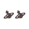 Vivienne Westwood Women Para Earrings Gunmetal 62010015 02s001