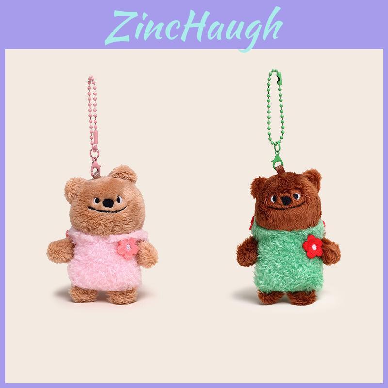 Paar Bär Paar Plüsch Schlüsselanhänger Mit Kleiderdesign Für Geschenk Und Dekoration