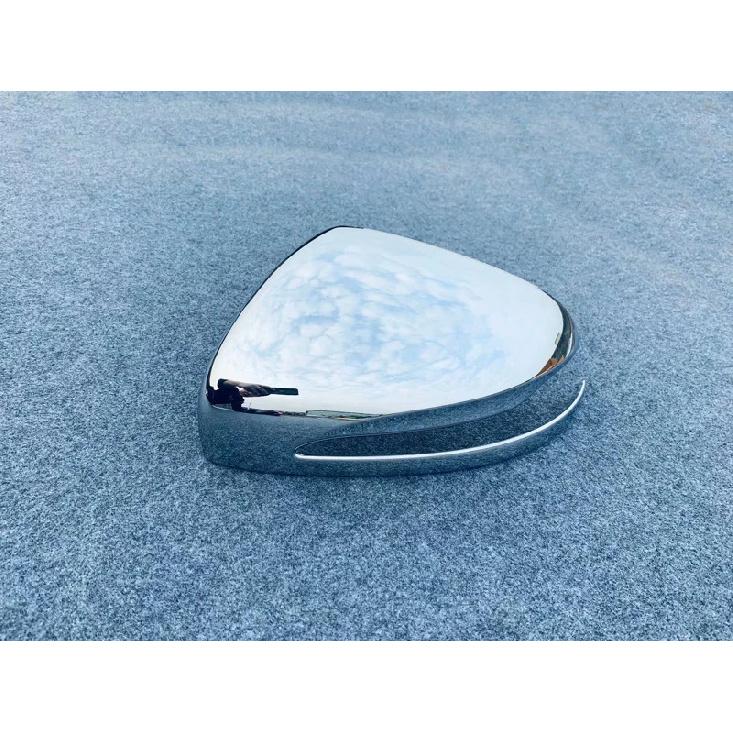For Mercedes-Benz GLE-Class V167 GLE350 450   ABS Chrome Door Side Mirror Cover Trim Rear View Cap Overlay Molding