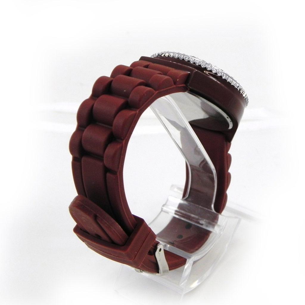 Les Trésors De Lily [G7936] - Montre Design 'Absolu' marron