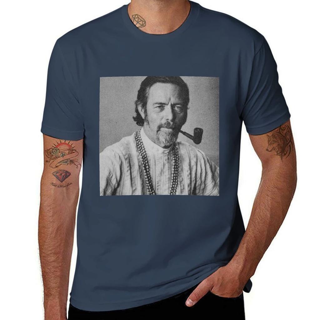 Alan Watts TShirt Modern Print Casual TShirt