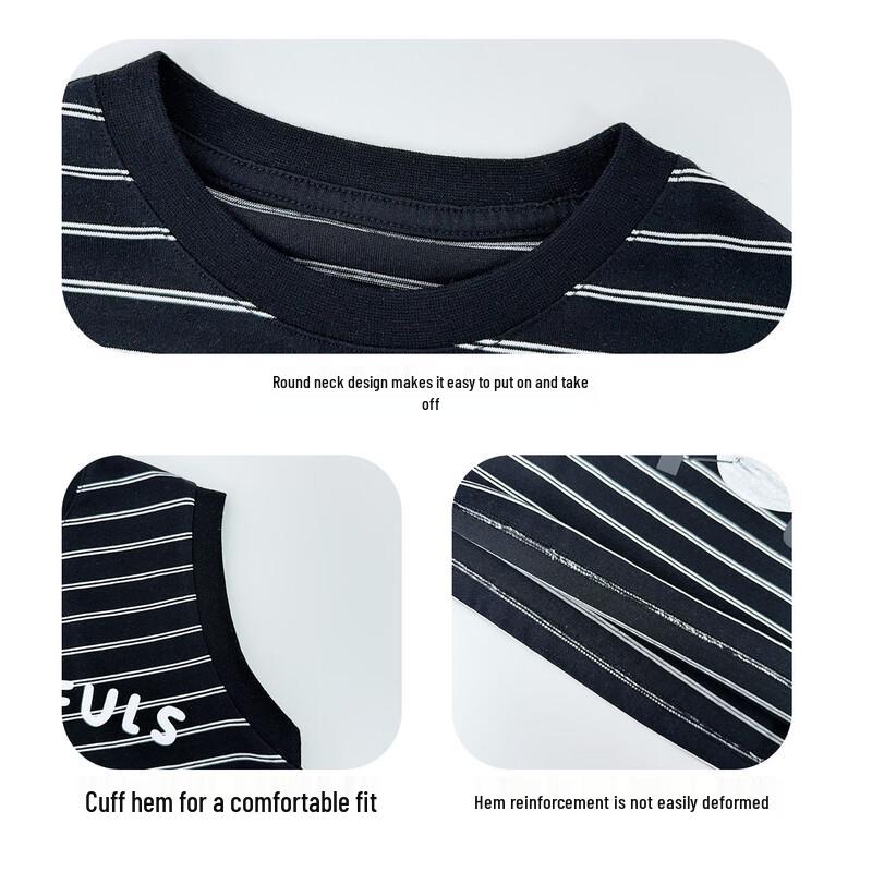 Boys' Summer Sleeveless Cotton Tee