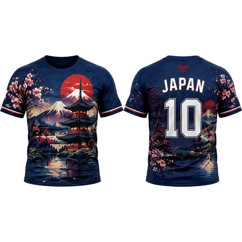 Japanese-style Printed Football Jersey Quick-drying Tee 3D Printed Children's T-shirt Y2k Clothes Women's T-Shirts