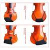 Protector Violin Chin Rest Pad Cushion Fiddle Soft Cotton Cover  4/4 Violin