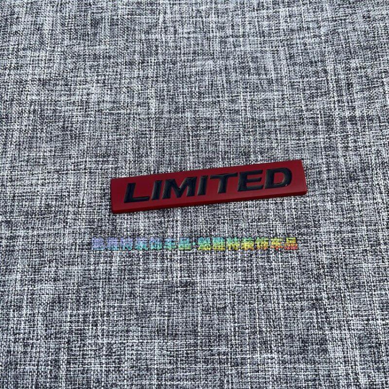 Suitable for Metal LIMITED Modified Car Logo Sticker Limited Edition Car Body Decoration Label Side Label Tail Label