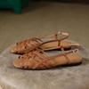 Summer Women Sandals New Open Toe Low Heel Ankle Strap Outdoor Dress Office Ladies Heeled Shoes