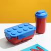 Creative Sealed Lunch Box Color Building Blocks Bento Box For Children's Student Portable Outdoor Picnic Fruit Salad Box
