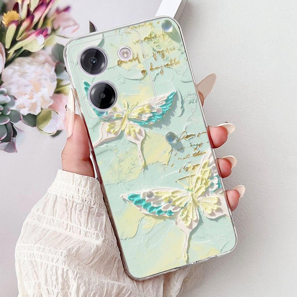 For Xiaomi Poco M7 Pro 5G Case New Dargon Art Painted Cover For Poco M7 PocoM7 Pro 5G Back Cover Soft TPU Fundas Coque