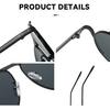 New high-end metal toad sunglasses personalized fashion Internet celebrity driving UV protection sunglasses