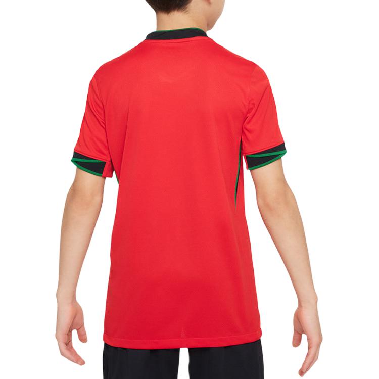 Nike T Shirt Team Portugal University Red/Pine Green/Asphalt Blue/Sail White Kids' FJ4371-657
