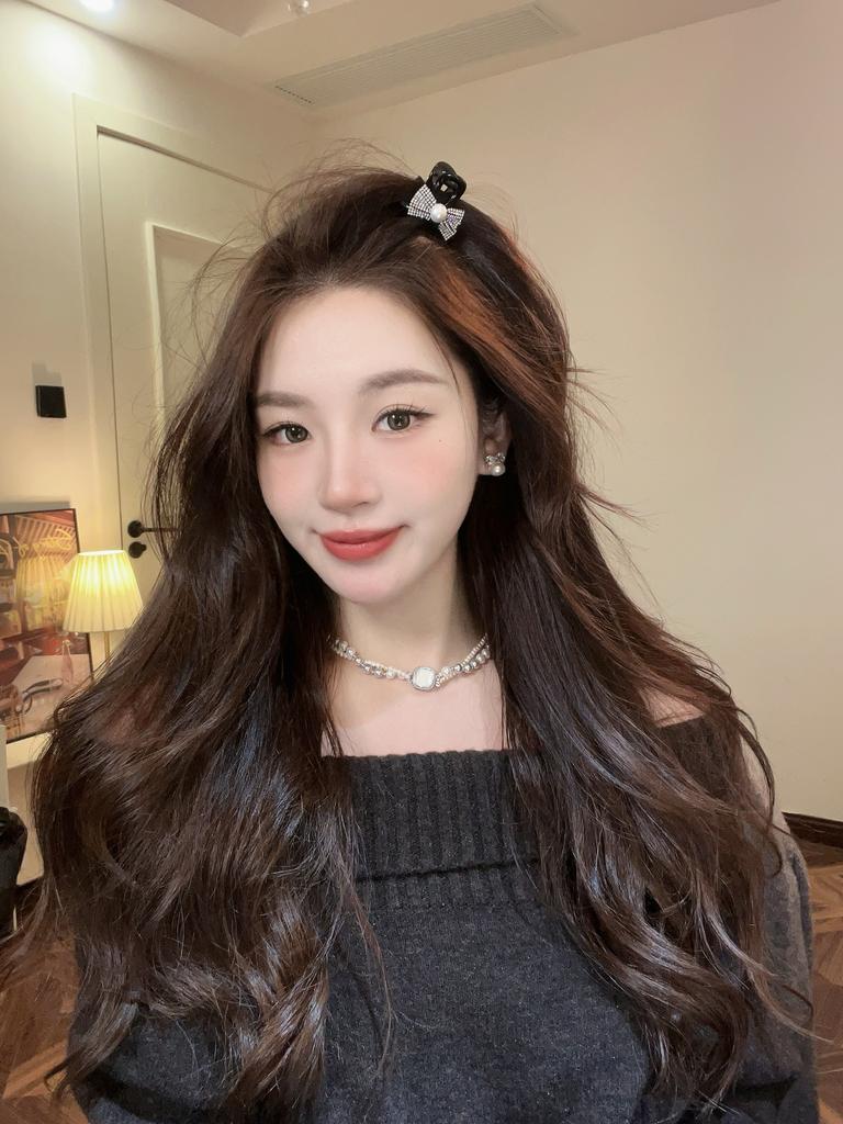 Small Bow Hairclips for Girls Hair Accessories With Artificial Pearls Korean Fashion  Hair Crabs Side Clips Mini Hair Claws
