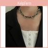 Collier pendentif géométrique fait main avec chaîne en acier inoxydable pour les passionnés de mode