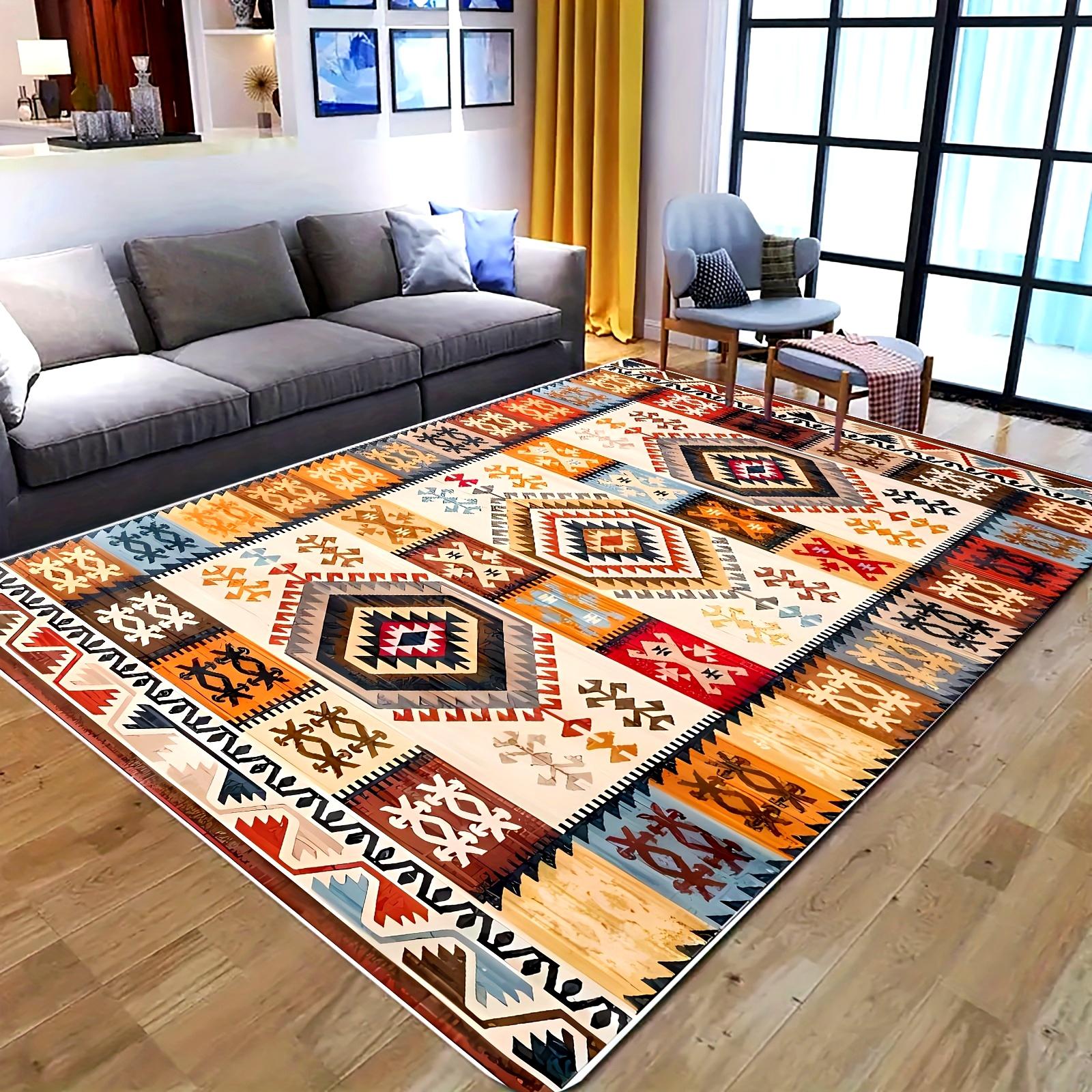 

Вінтажний перський килимок м який нековзкий килимок з богемським візерунком пейслі, для кухні, їдальні, передпокою, сучасний декор, килими для зони 80x120cm Flannel